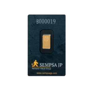 Lingote Oro 2,5 gr Sempsa