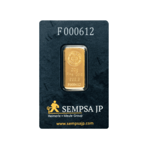 Lingote Oro 20 gr Sempsa