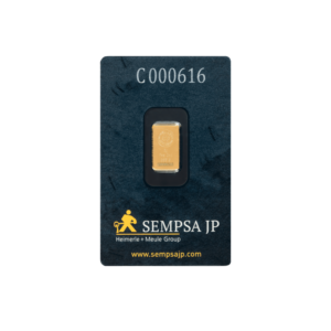 Lingote Oro 5 gr Sempsa
