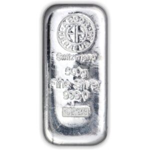 Lingote Plata 500 gr Argor Heraeus