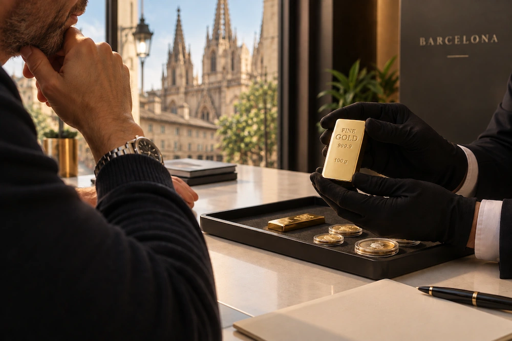 inversion oro barcelona